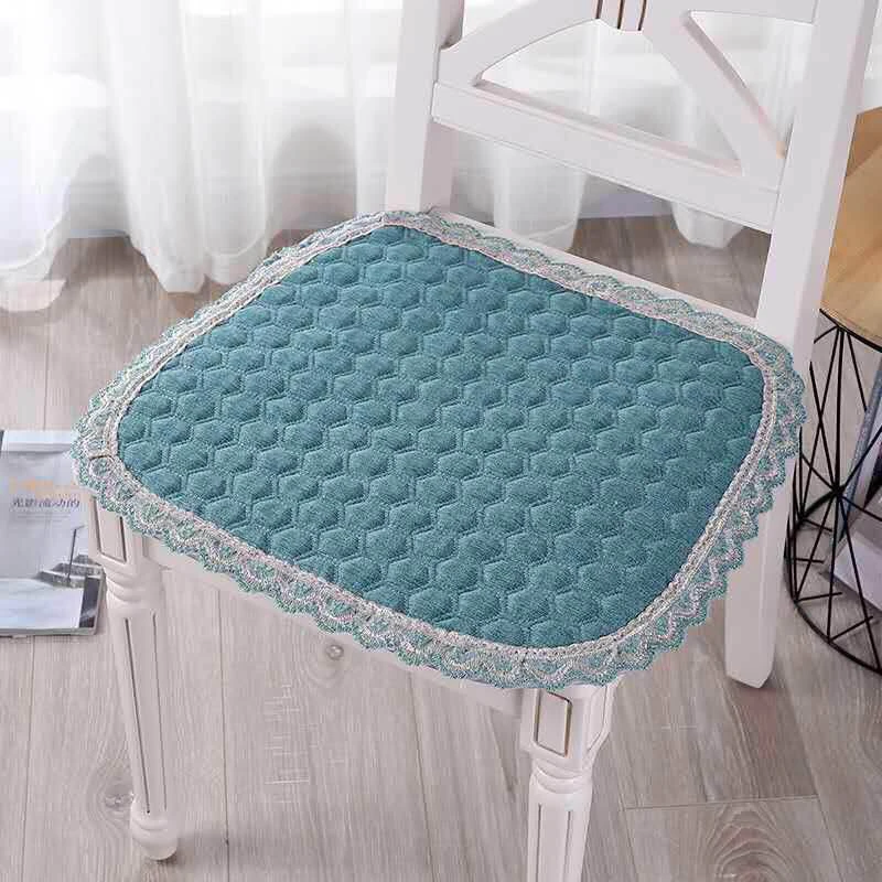 坐垫家用餐椅垫子椅子屁股垫四季通用欧式餐桌防滑板凳子套罩座垫