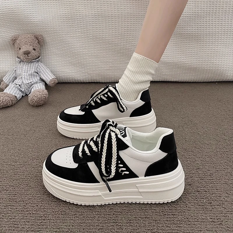 秋冬季回力休闲爆款麦穗厚底小白鞋女2023春秋新学生百搭运动小众