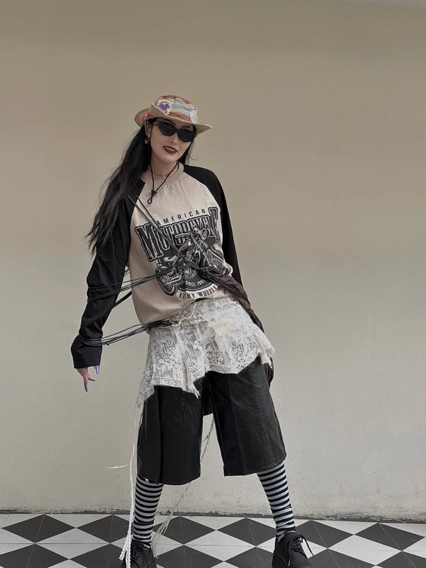 复古宽松休闲卫衣