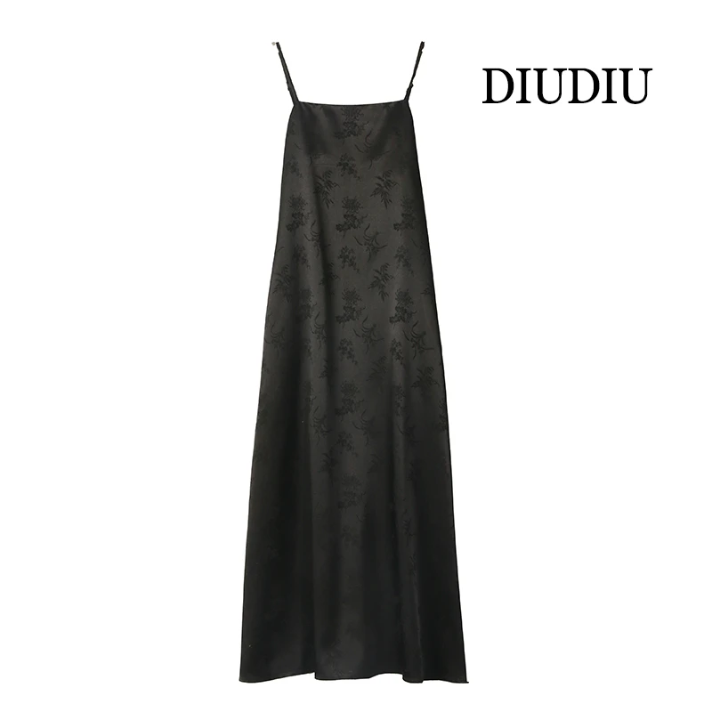 【青苍款】【DIUDIU】兰亭序 轻奢高级显瘦气质吊带连衣裙3CLJJ1686