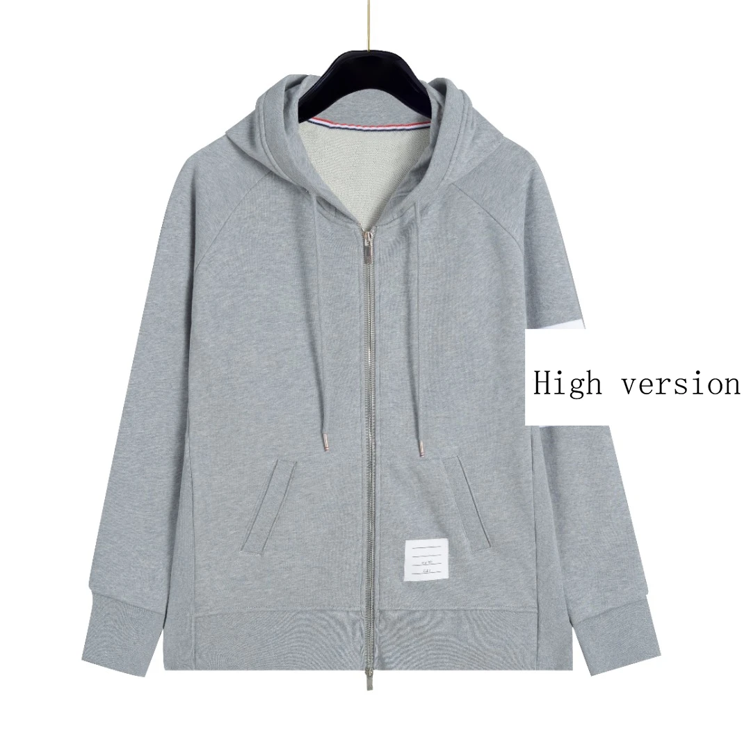 loo棉拉链帽衫卫衣’早春新款柔软休闲时尚连帽男女百搭外套上衣