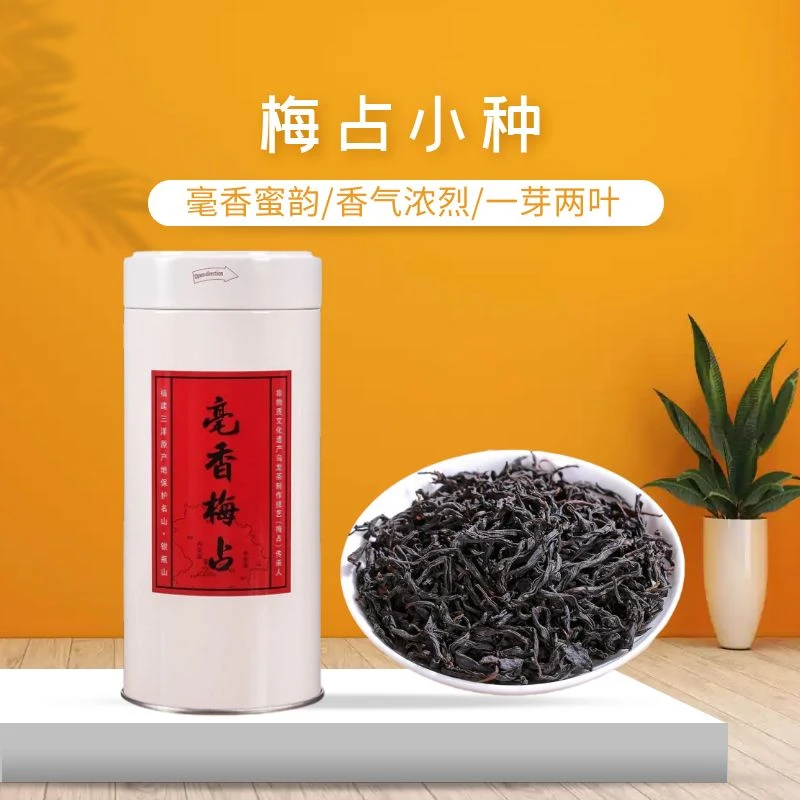 梅占红毫香梅占/125g*罐花香馥郁蜜韵毫香耐泡专属小种红茶花果香