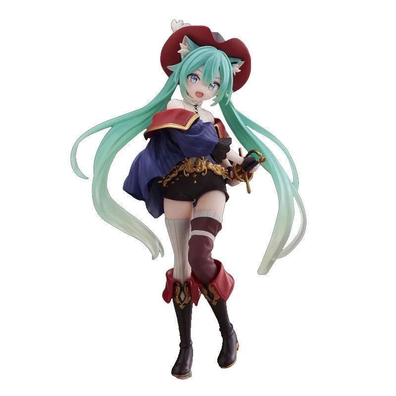 正版现货 taito 初音未来 穿靴子的猫 童话系列 景品手办