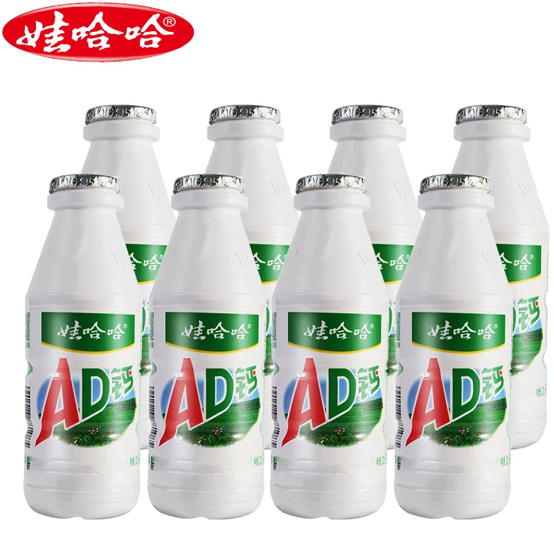 娃哈哈AD钙奶220g清爽酸甜风味含乳饮料饮品儿时童年的味道100g
