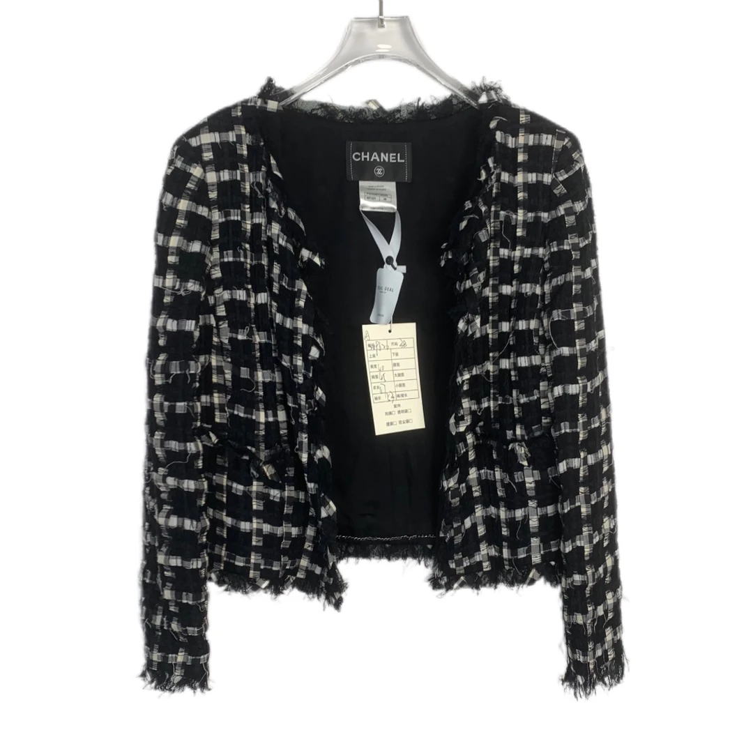 99新 Chanel/香奈儿 009626 编织小香风外套  S码