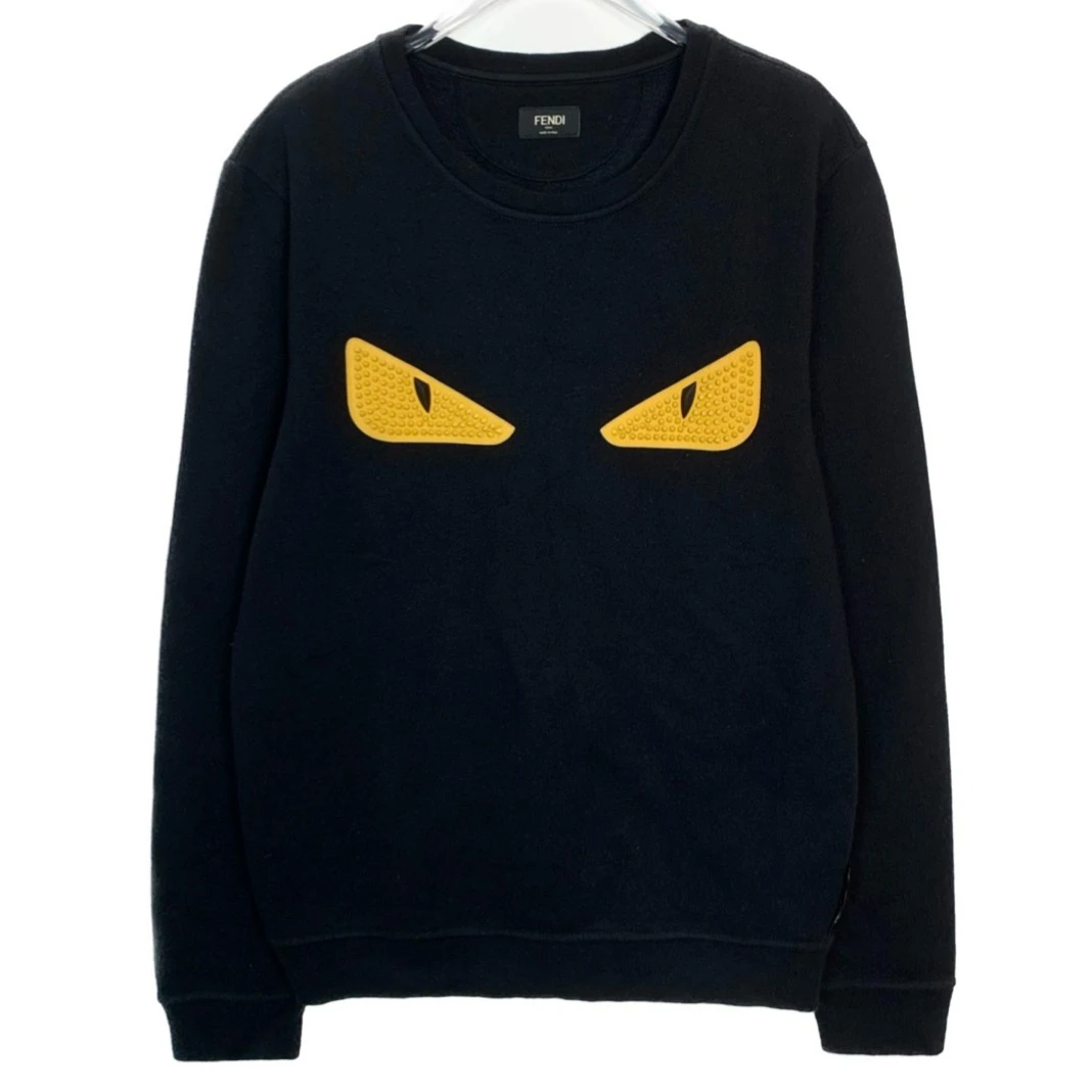 99新  006135 Fendi/芬迪 字母小怪兽圆领长袖卫衣 46码