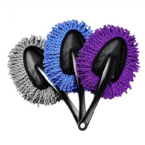 【买二送一】多能小蜡拖擦车拖把除尘掸子洗车刷子软毛汽车扫灰