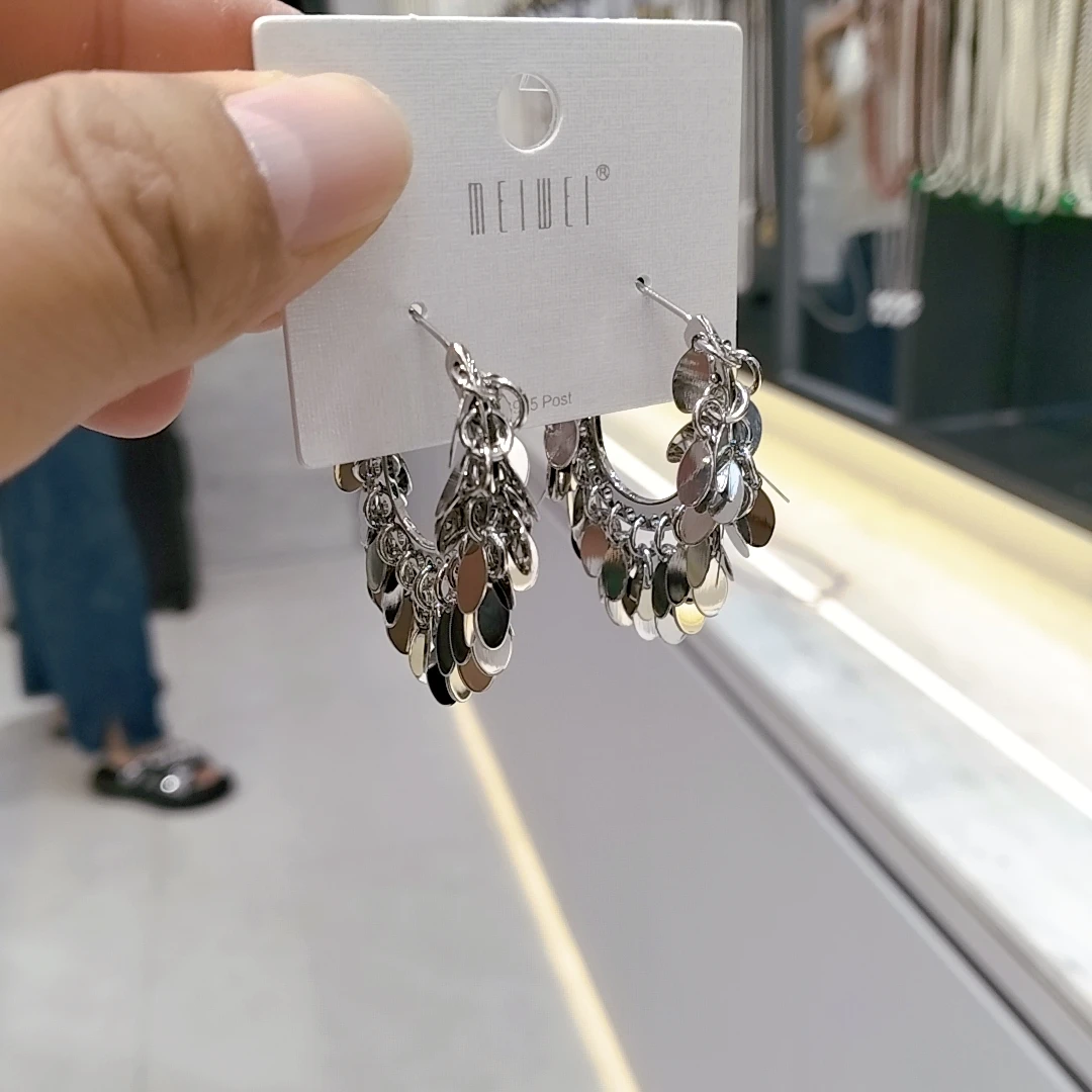 铜合金耳饰 66区 6679 轻奢新款时尚手工简约套装饰品