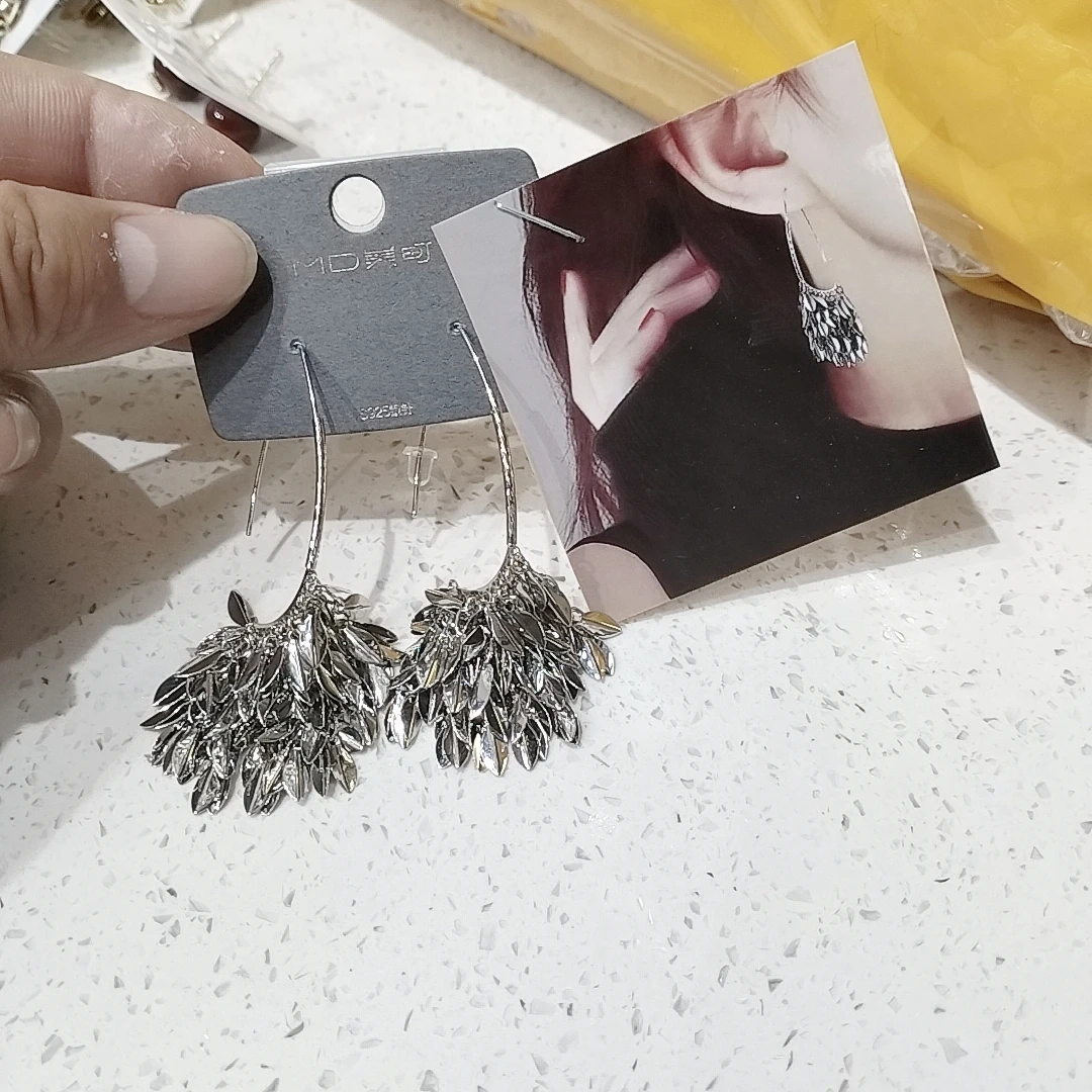 铜合金耳饰 67区 6725 轻奢新款时尚手工气质套装饰品