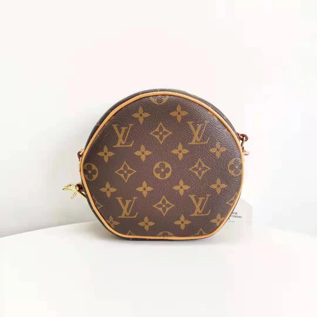 99新 LouisVuitton/路易威登 小软饼圆饼包斜挎包/优选