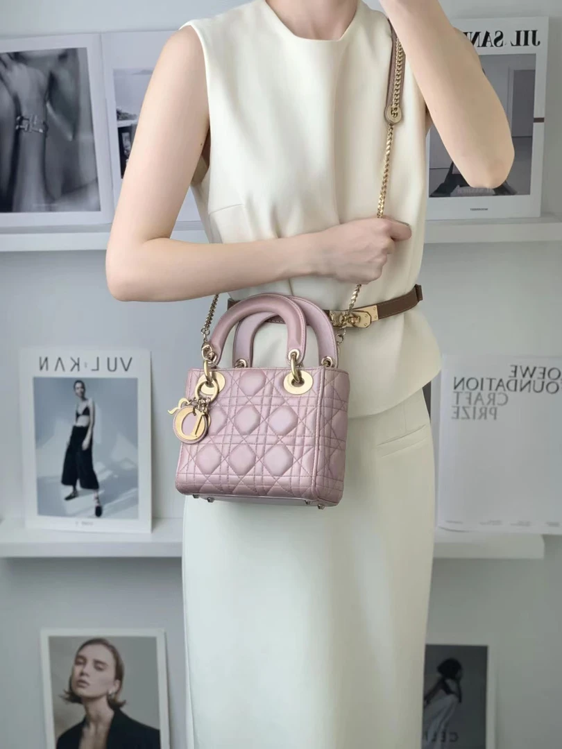 99新 DIOR/迪奥 dior戴妃三格珠光粉/优品