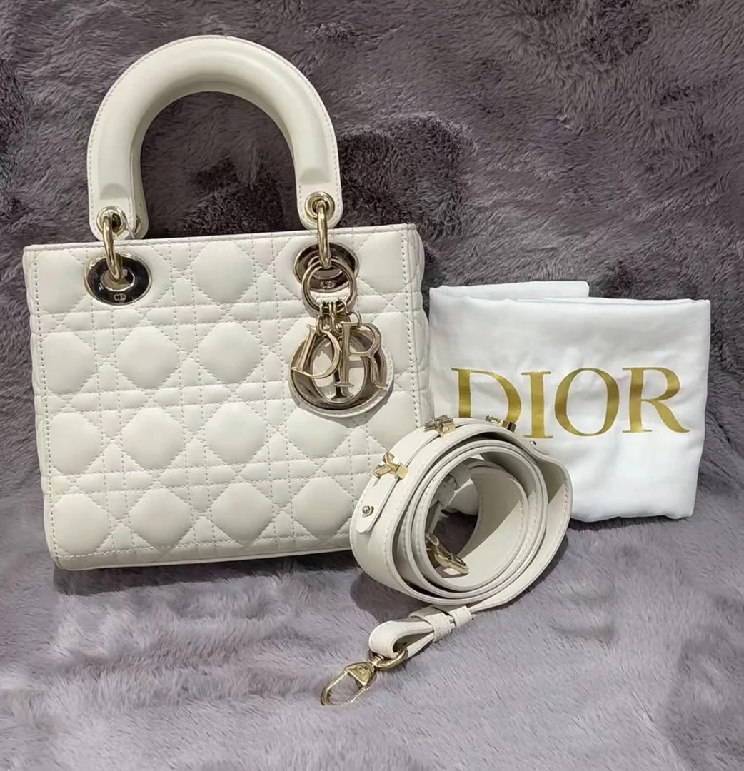 99新 DIOR/迪奥 dior戴妃四格白金包/优品