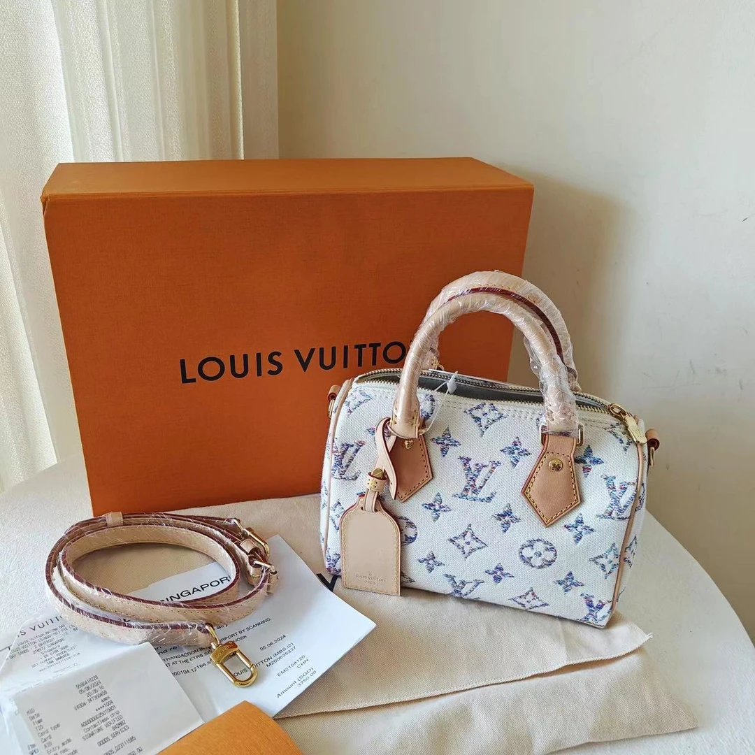 99新 LouisVuitton/路易威登 speedy20航海系列/优品