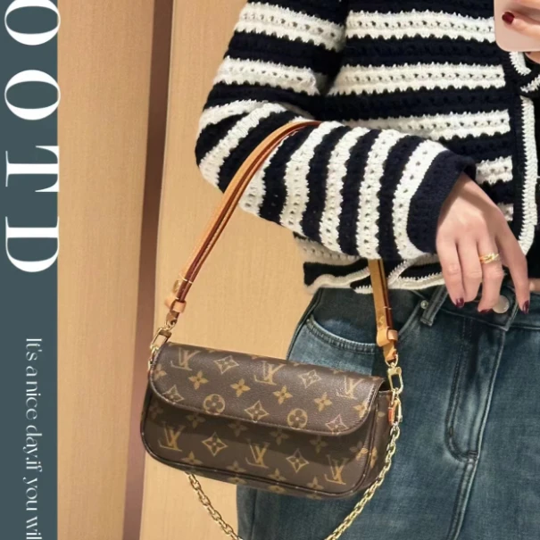 99新 LouisVuitton/路易威登 ivy法棍包/优品