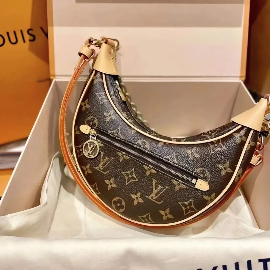 95新 LouisVuitton/路易威登 lv豌豆腋下包/优品