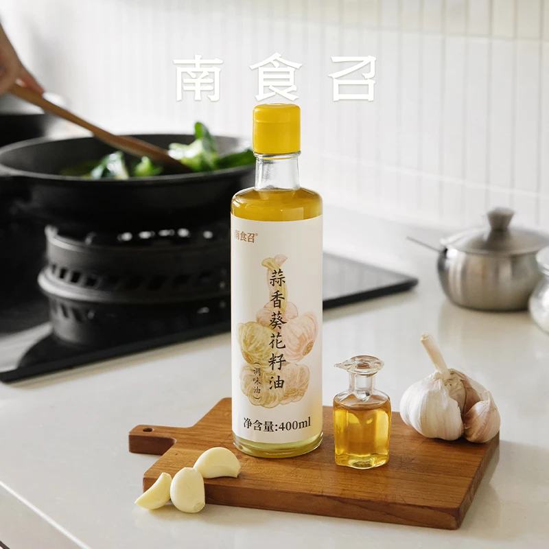 南食召 蒜香葵花籽调味油 一级压榨基底油·滴滴香浓 烹饪食用油
