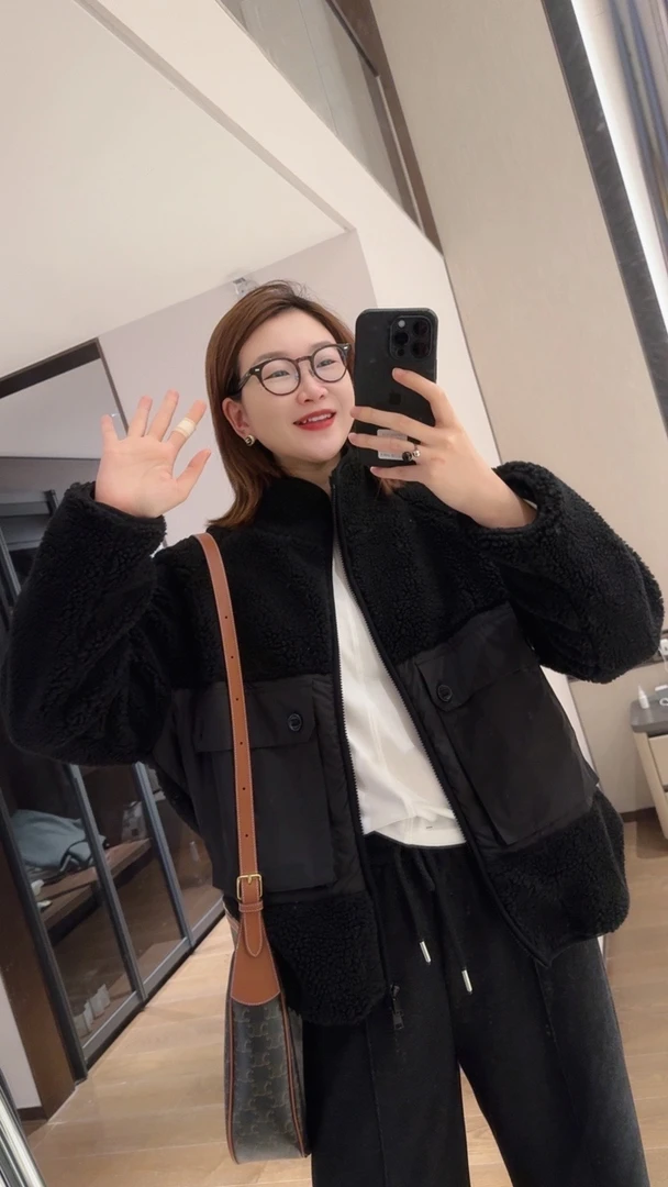 072 & RICE【袋鼠】秋季休闲立领拉链长袖外套 31XB55