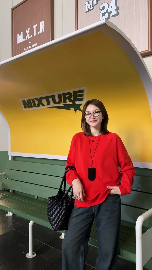 072 & RICE【老铁】100纯棉 秋季休闲圆领长袖卫衣 31UC23