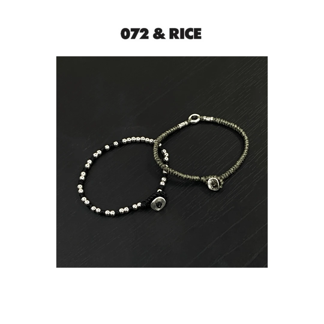 不锈钢布艺手链 【好运绳】气质百搭手工编织手链 FD0097