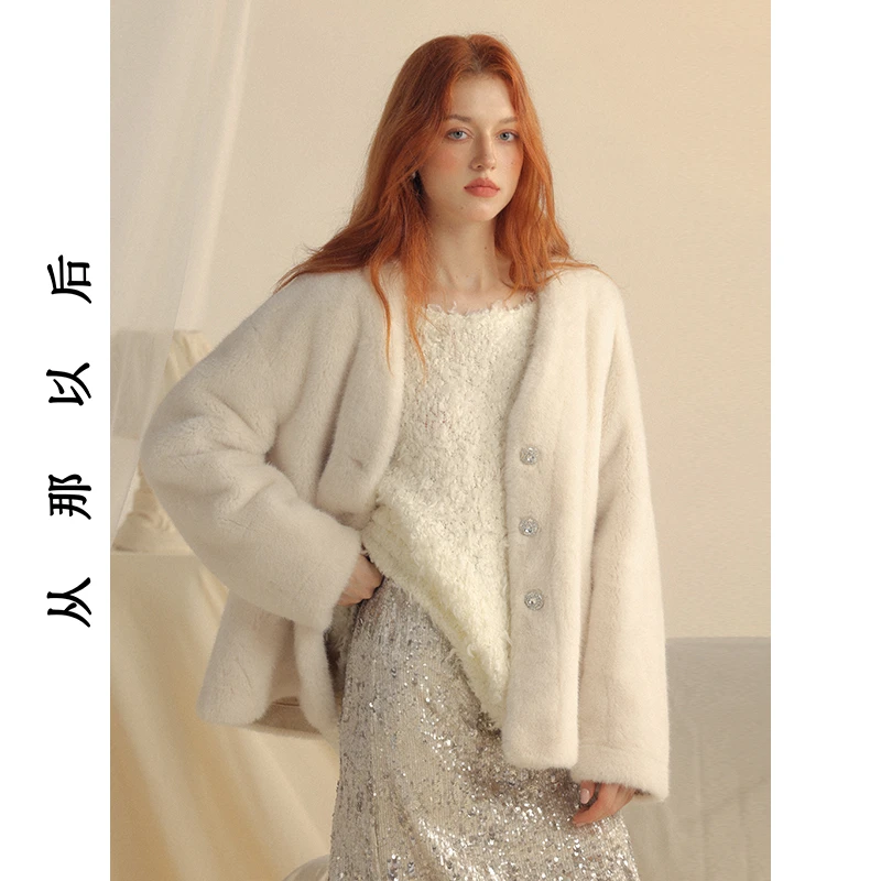 SINCE THEN北海道恋曲法式小香风毛呢外套高级感千金穿搭上衣秋冬