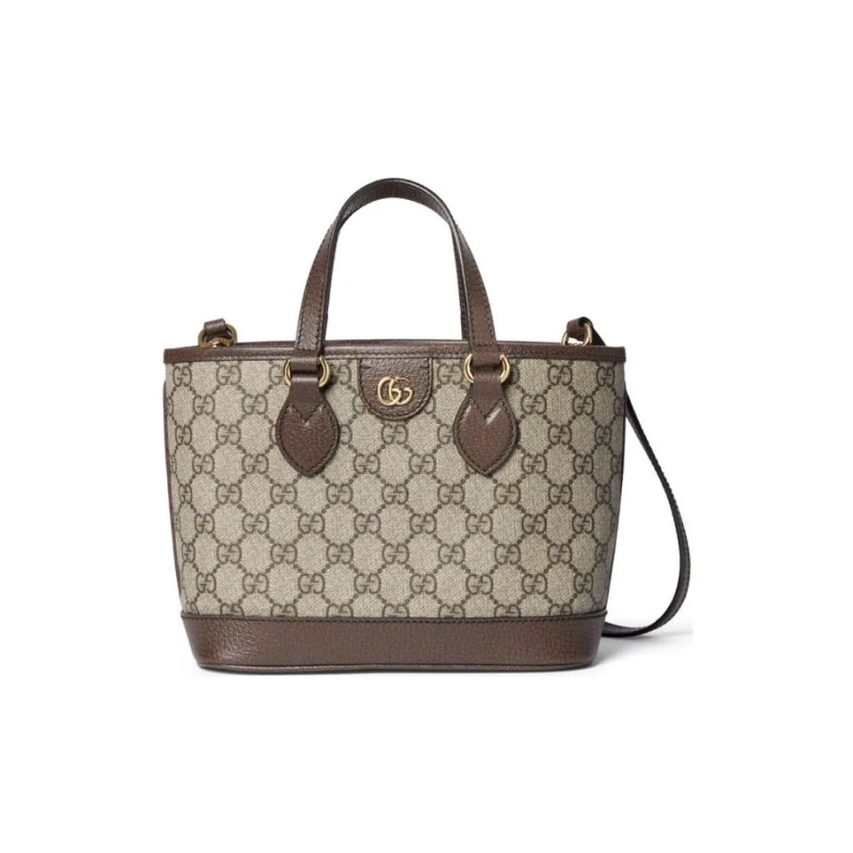 全新未使用 GUCCI/古驰 24新款Ophidia双G徽标 Supreme托特包