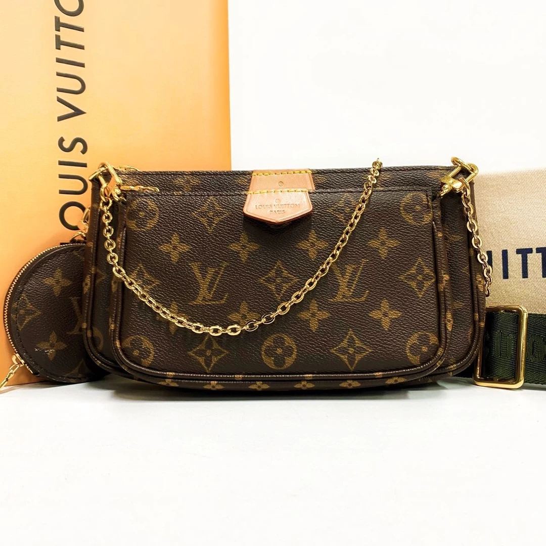 未使用 LouisVuitton/路易威登 五合一单肩包 DB专属