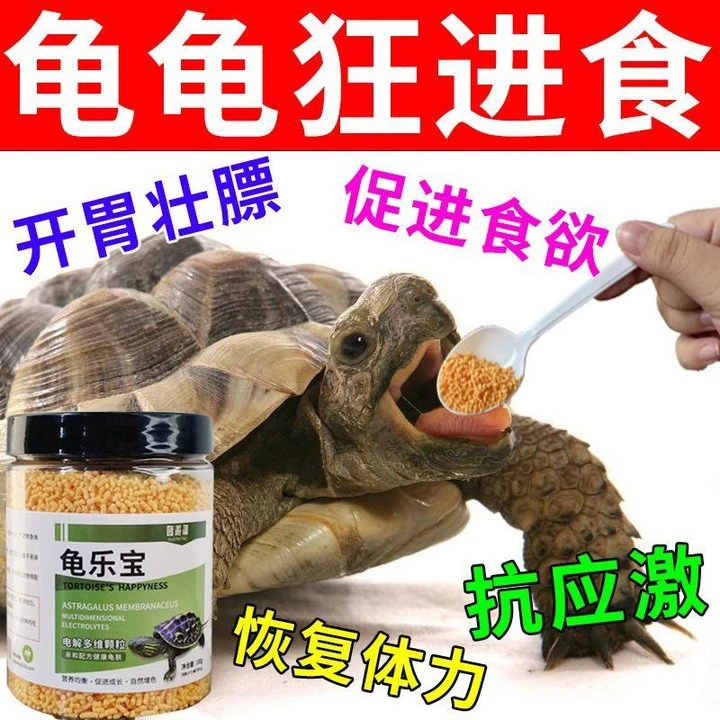 乌龟专用电解多维补充营养乌龟不吃食厌食挑食不爱动乌龟饲料龟粮