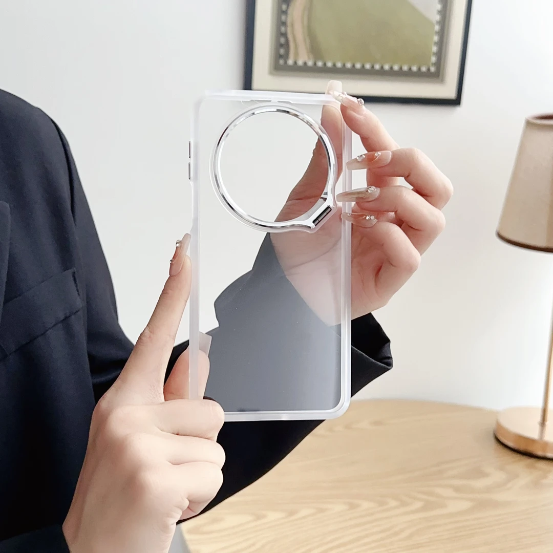 适用华为mate70手机壳U1镜头支架华为mate70pro简约高透保护壳