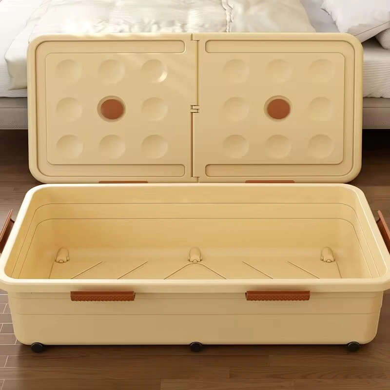 【储物神器】床底收纳箱扁平抽屉式超厚大容量床下衣物棉被储物箱子