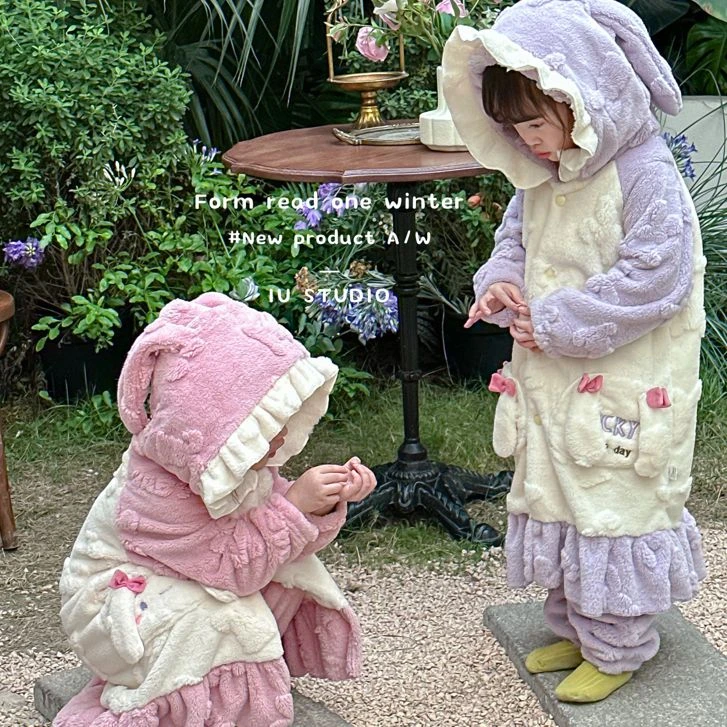 安可馨      软绵绵家居服套装     IU9021