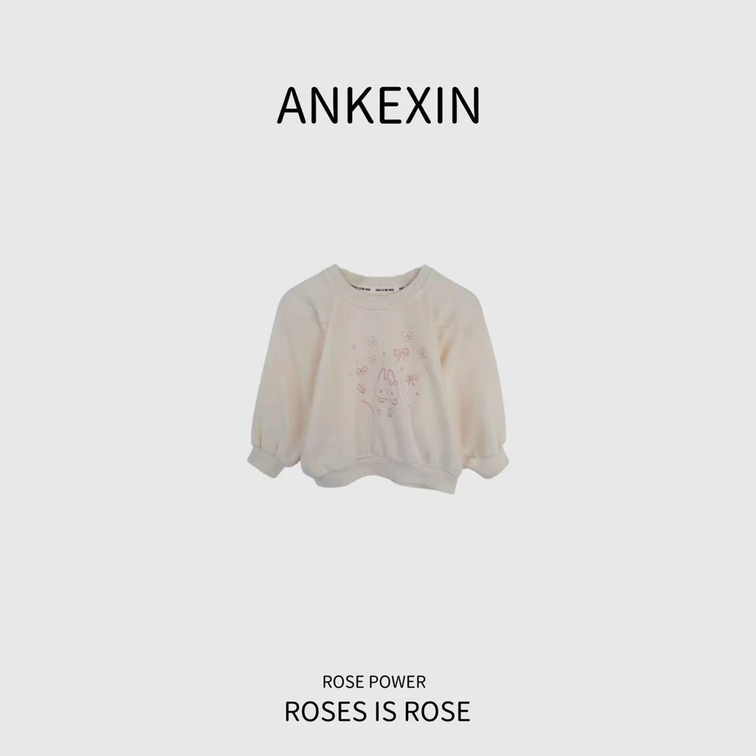 安可馨     秋款女童针织上衣      24514