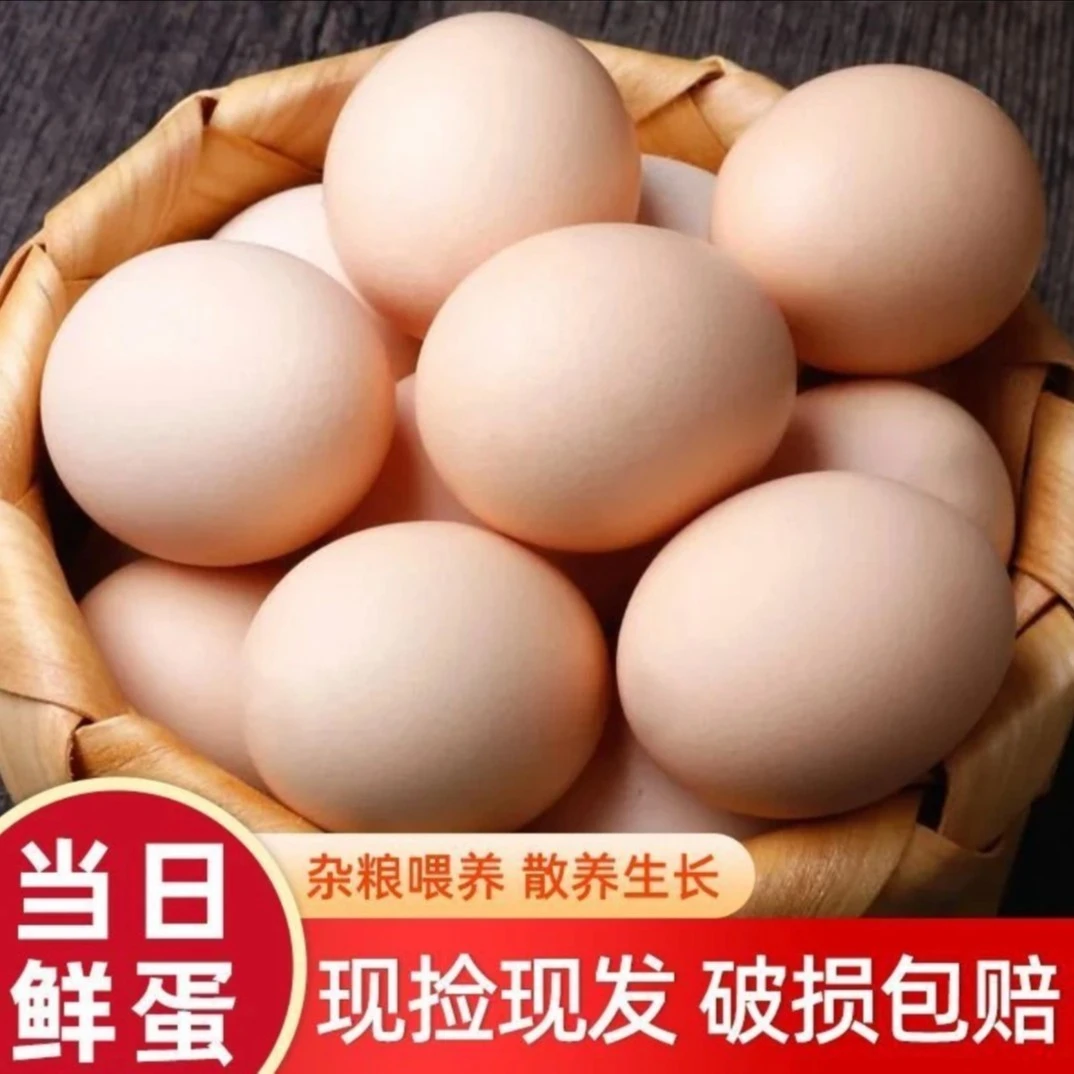 【小普哥农场】鸡蛋农家土鸡蛋现捡现发30枚