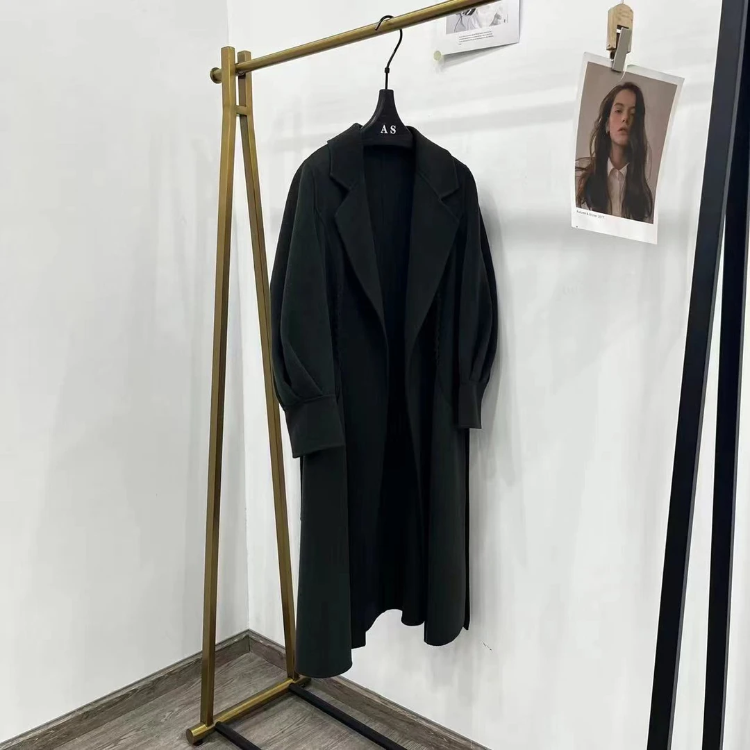 DONGNI-时尚气质显瘦双面呢大衣AWSH62