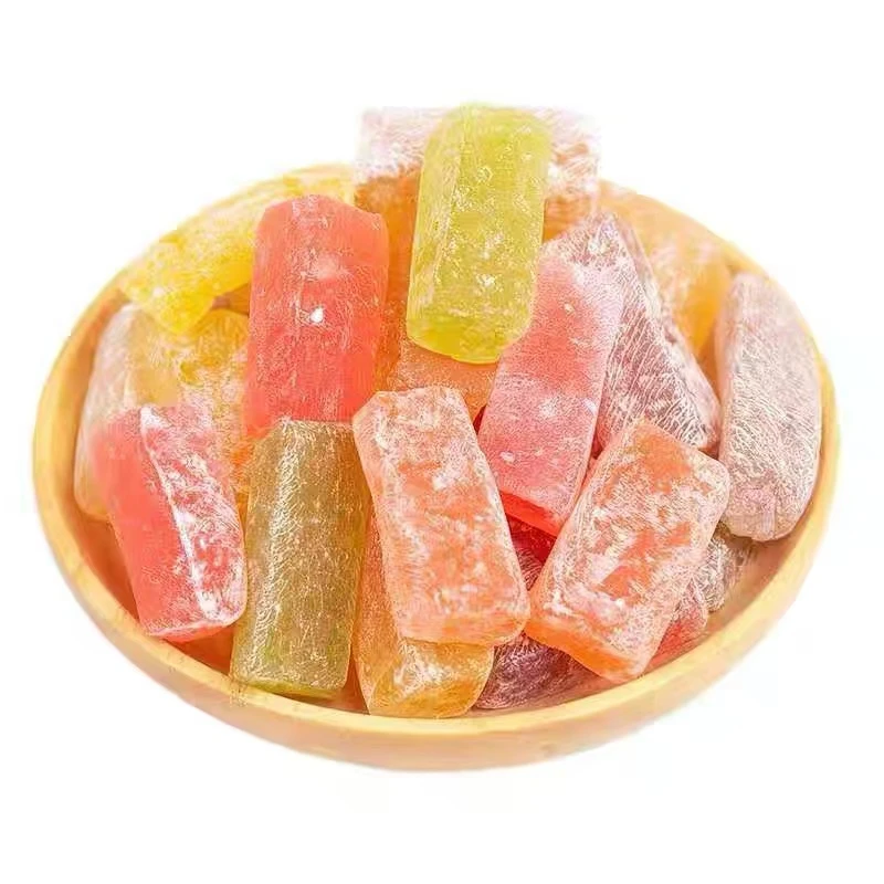 {山东特产高粱饴Q弹可拉丝软糖多种水果口味糖果年货批发经典包装