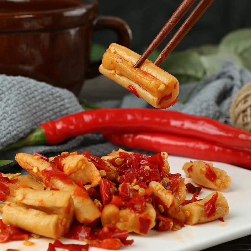 湖南辣姜爷脆辣萝卜条开胃菜