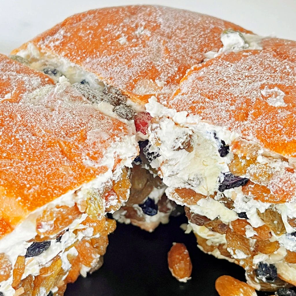 网红新疆塔城坚果奶酪包手工烘焙果仁学生零食现做乳酪包早餐宿舍