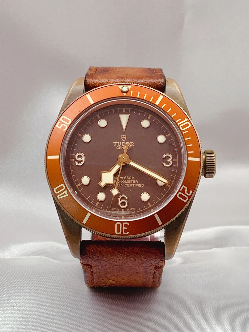 95新 TUDOR/帝舵 正品帝舵/碧湾系列/自动机械男士腕表43mm表径