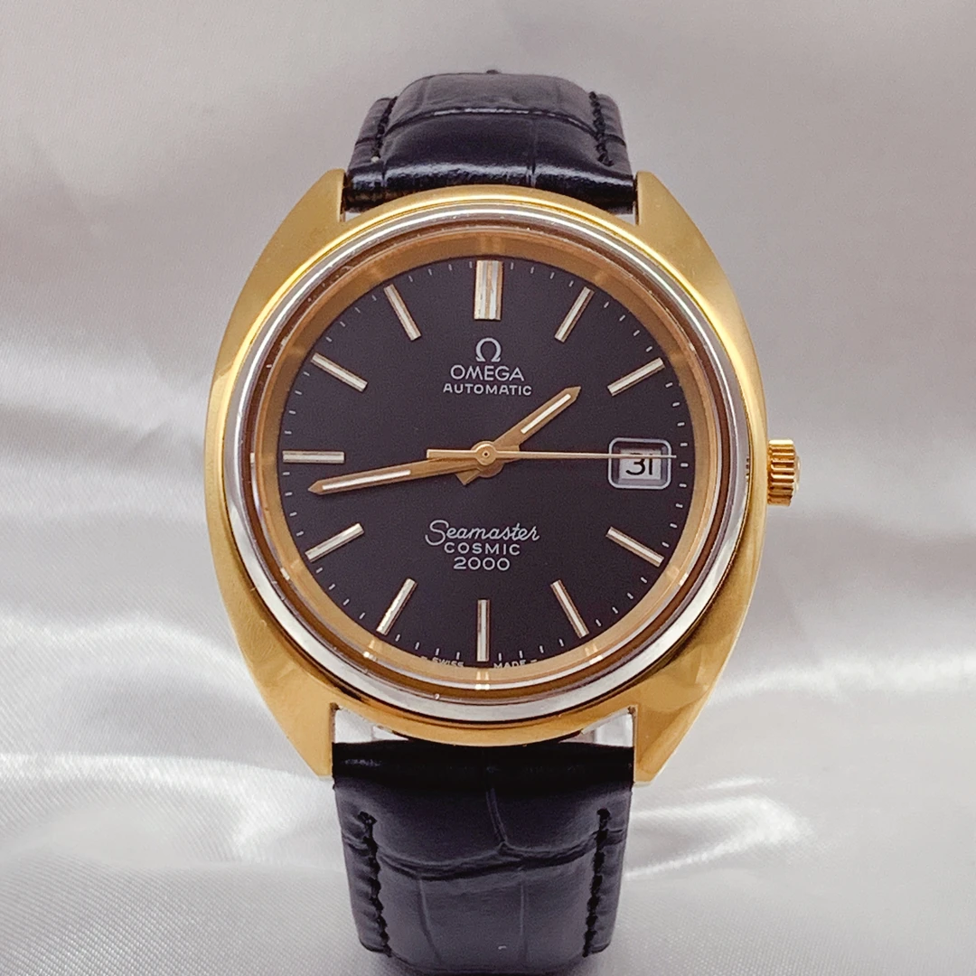 95新 Omega/欧米茄 正品欧米茄/海马系列/自动机械男表38mm表径