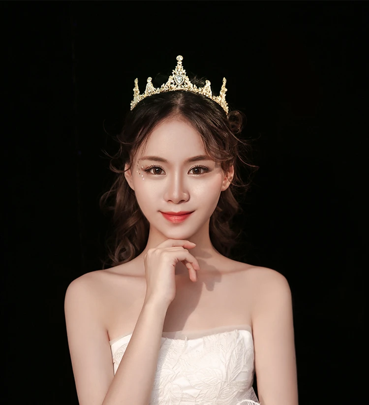 满庭芳新娘发冠