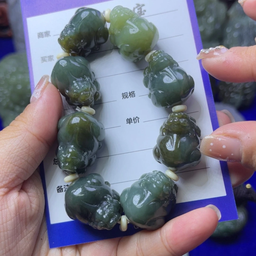 【闪购商品】和田玉颈饰未镶嵌庞*