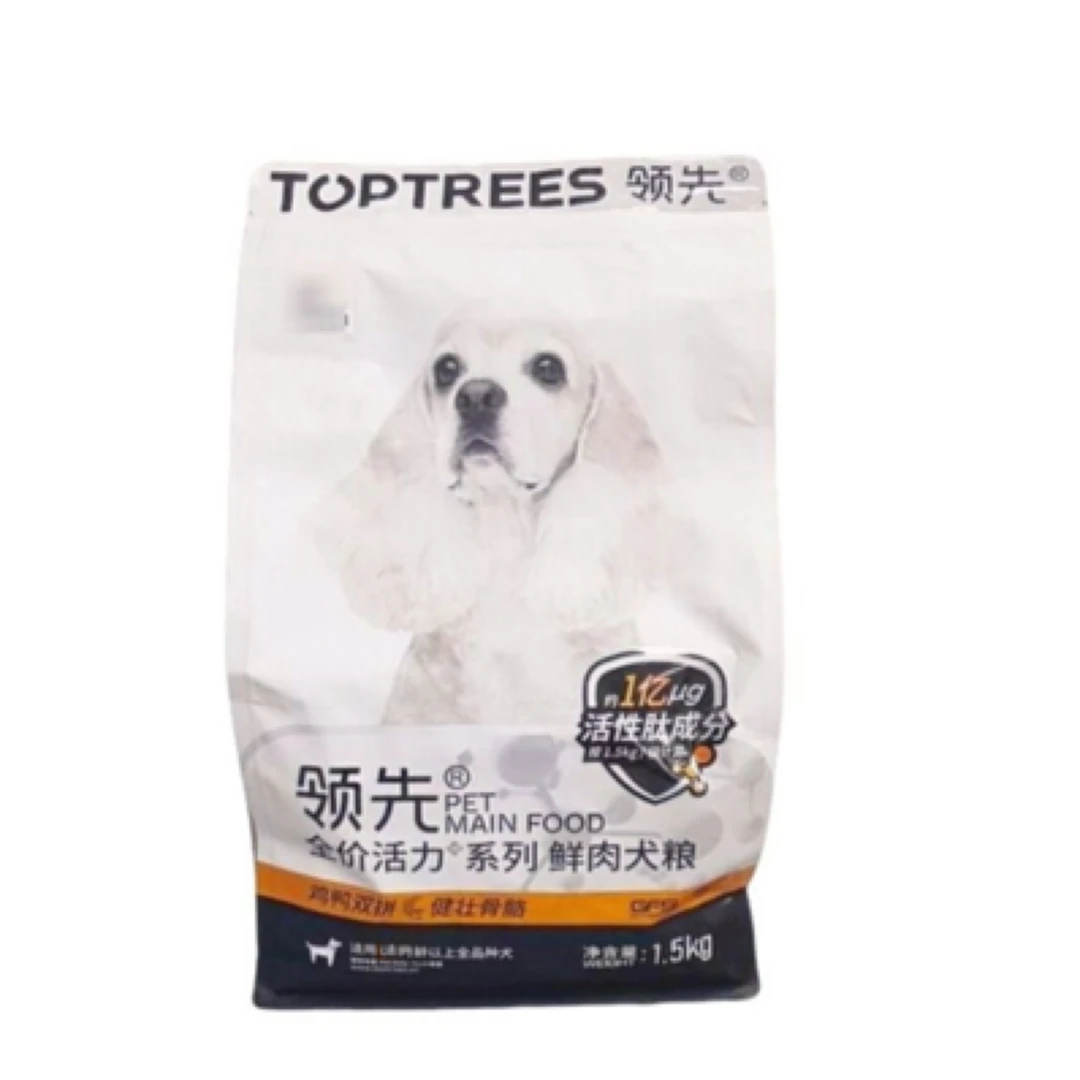Toptrees/领先全价活力鸡鸭鲜肉犬粮1.5kg