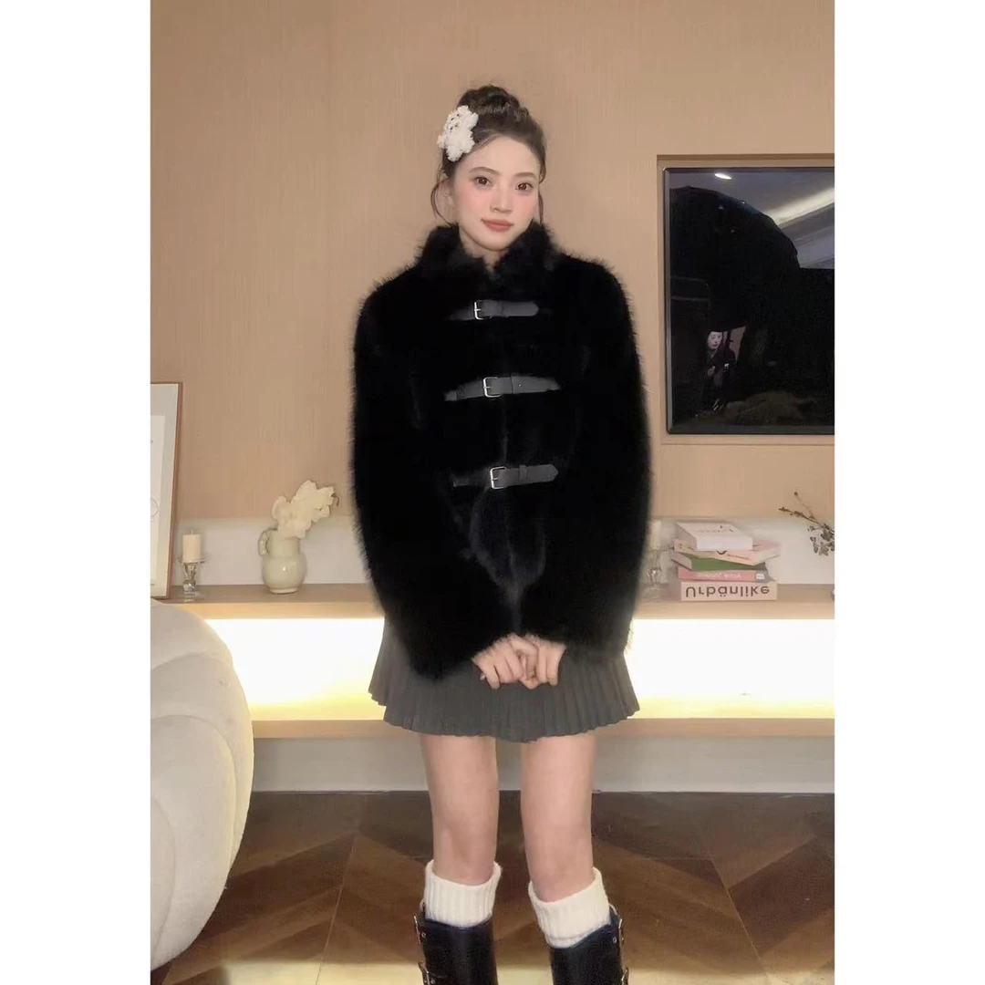 【欧阳喜OYANXI】发热小雪山秋冬时尚气质贵气显瘦保暖厚秋冬厚外套