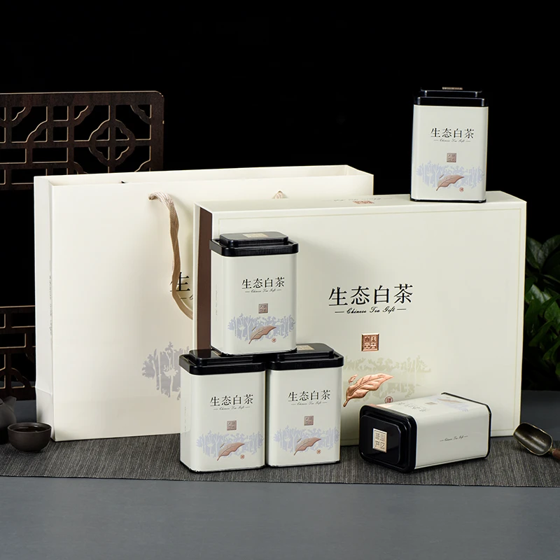 2025年新茶安吉特产白茶正宗春茶250g礼盒装绿茶茶叶一级精致产品