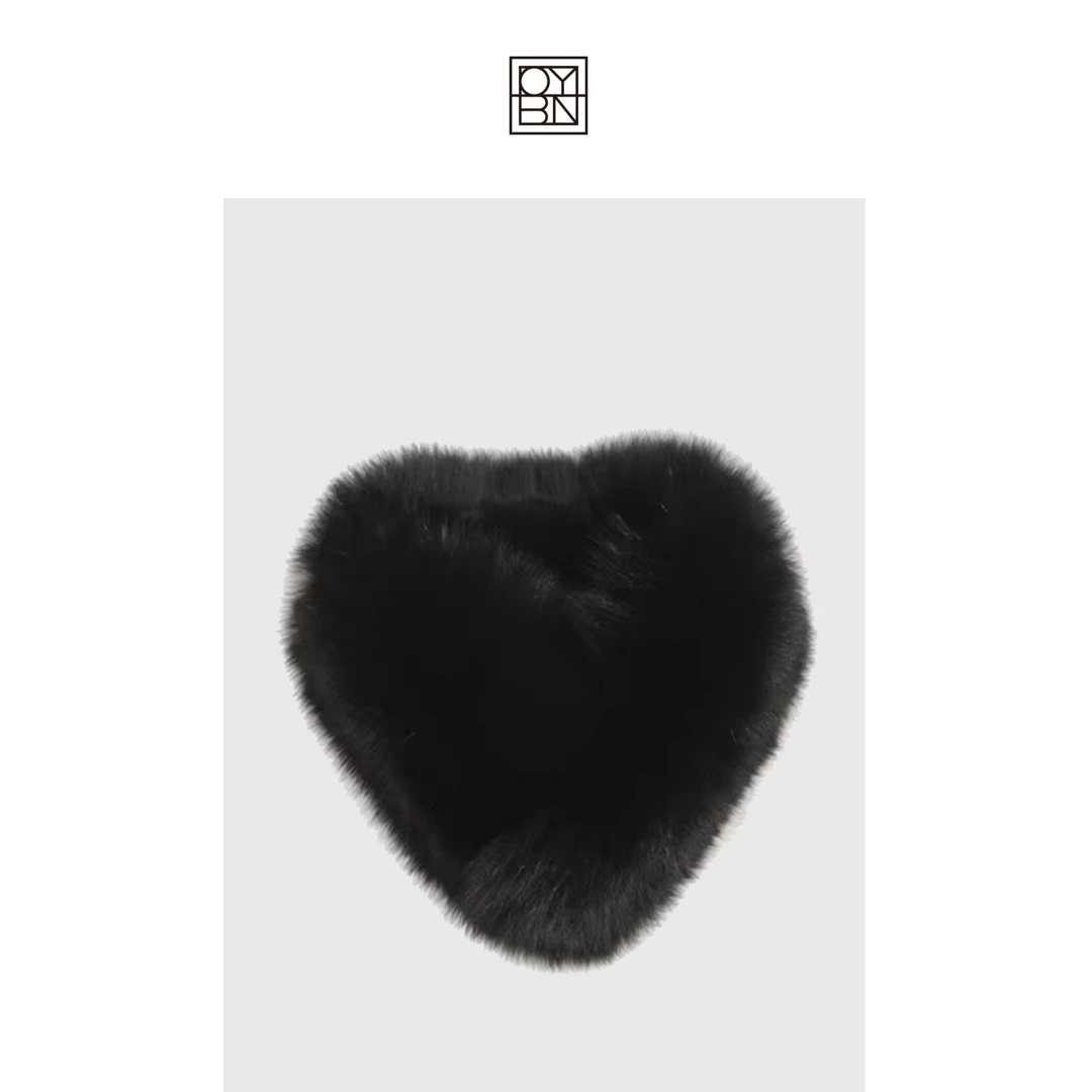 OYBN【爱之密语】高端气质秋冬季毛绒绒围巾高级感保暖外搭毛领