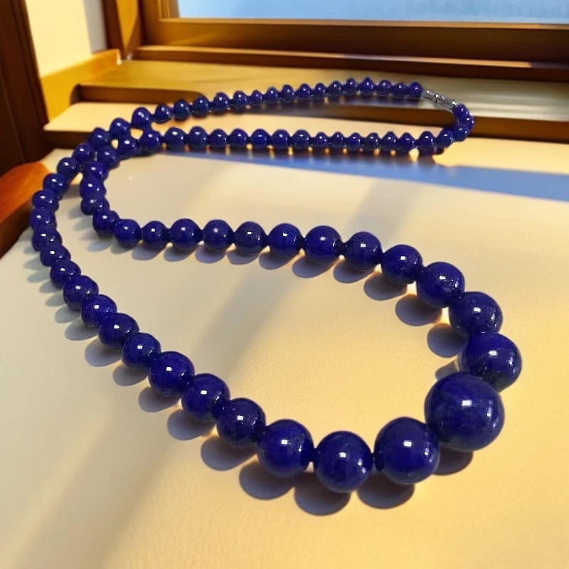 【帝王青金石】高奢青金石塔链项链