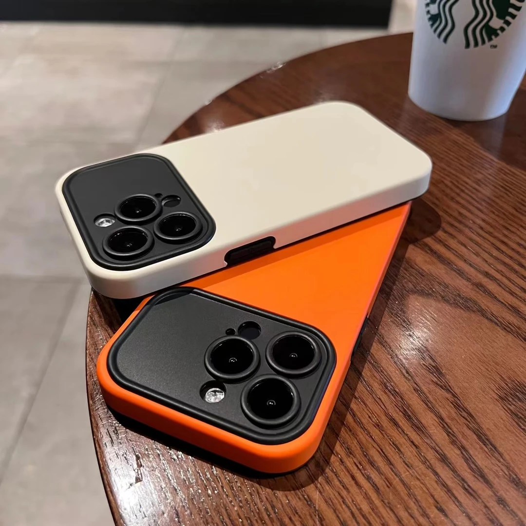 二合一肤感大视窗苹果13手机壳iPhone11/12/15promax高级xsxr全包