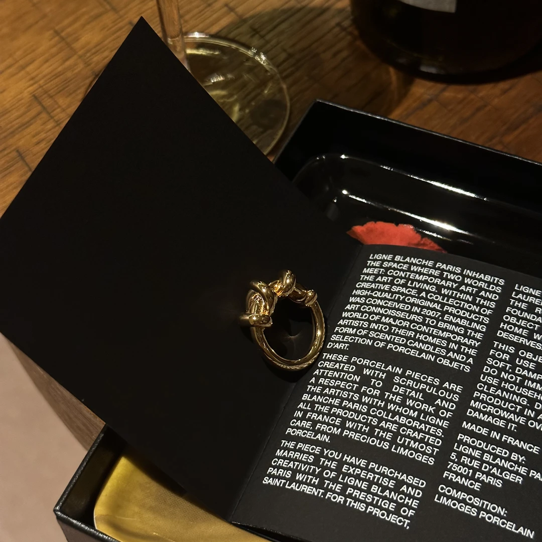 合金戒指 NiannNiann 小众设计师高级灵感配饰JIL扭花戒指13370