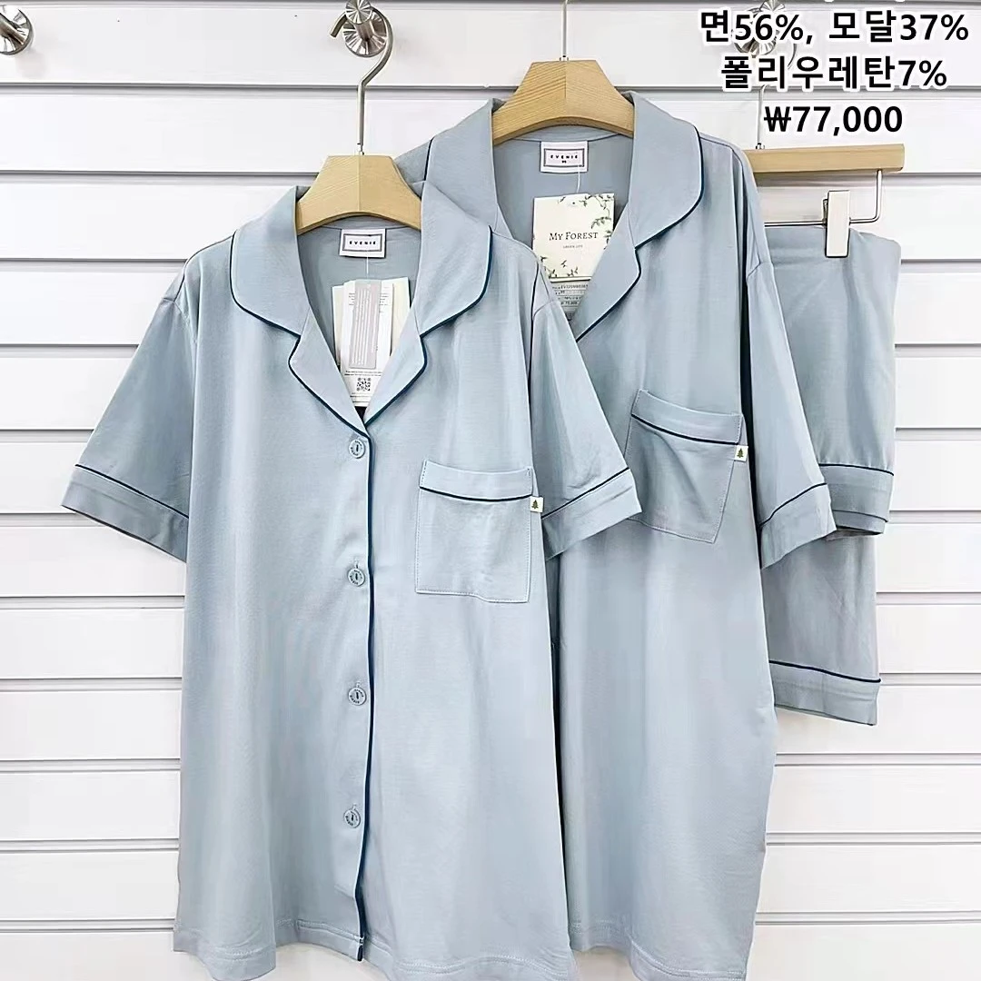 E韩国睡衣家居服女款甜美风睡衣套装19