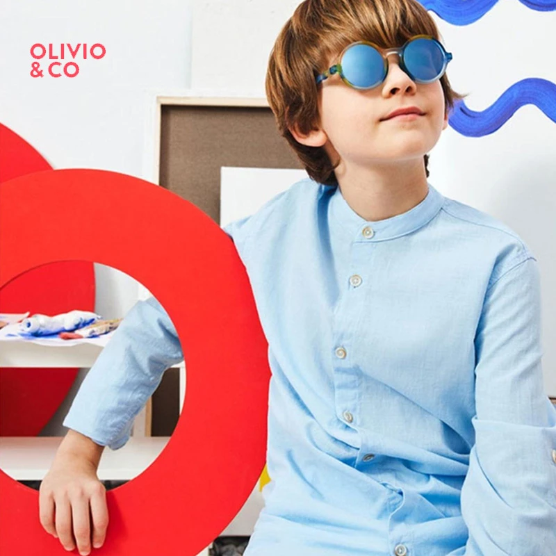 【22款特惠】OLIVIO&CO儿童偏光太阳镜男女童夏季防紫外线防晒护眼