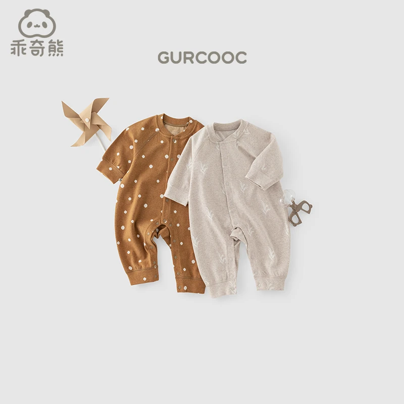 【断码清仓糯米绒】乖奇熊秋冬保暖连体衣外穿打底居家哈衣舒适亲肤